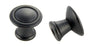 Andrew Claire Collection 30mm Deco Knob Weathered Black (AC-80110.DACM)