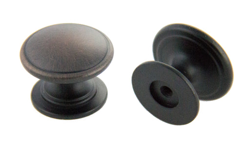 Andrew Claire Collection 1-1/4" Mushroom Knob Oil Brushed Bronze