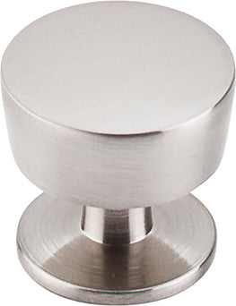 1-3/16" Essex Knob Brushed Satin Nickel - Nouveau III Collection