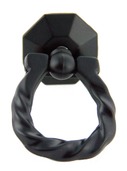 Andrew Claire Collection Twisted Ring Pull Matte Black (AC-1701.BK)