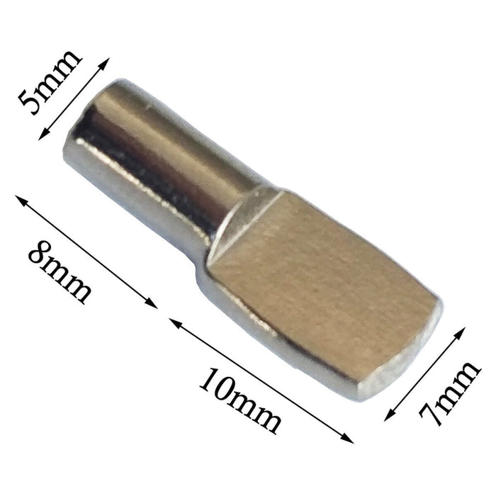 Shelf Pins for Adjustable Shelves 5mm (100 pcs. per bag)