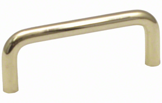 Andrew Claire Collection 3-3/4" Wire Pull Polished Brass (AC-396.PB)