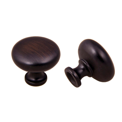 St. Louis Collection 1-1/8" Mushroom Knob Oil Brushed Bronze