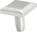 1-3/16" Uptown Appeal Square Knob Brushed Nickel - Metro 2 Collection