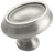 1-1/2" Oval Cabinet Knob Satin Nickel - Manor Collection