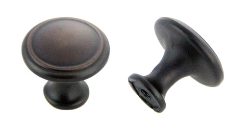 Andrew Claire Collection 30mm Deco Knob Oil Brushed Bronze (AC-80576.10B)