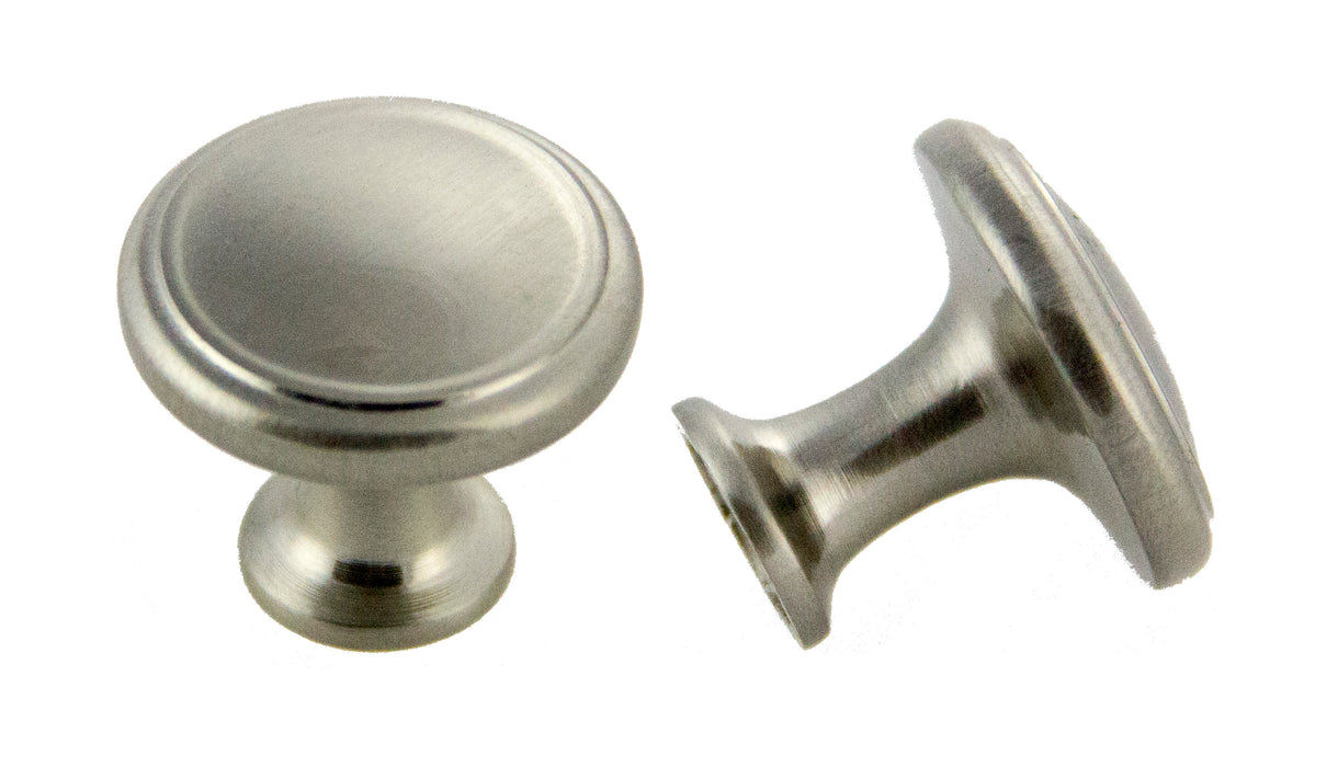 Andrew Claire Collection 30mm Deco Knob Satin Nickel (AC-80576.SN)