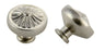 Andrew Claire Collection 32mm Pinwheel Knob Satin Nickel (AC-81353.SN)