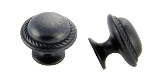Andrew Claire Collection 30mm Rope Knob Weathered Black (AC-81784.DACM)