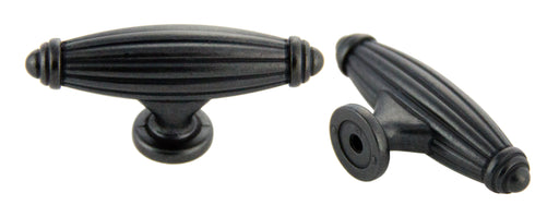 Andrew Claire Collection 2-1/2" Deco Knob Weathered Black