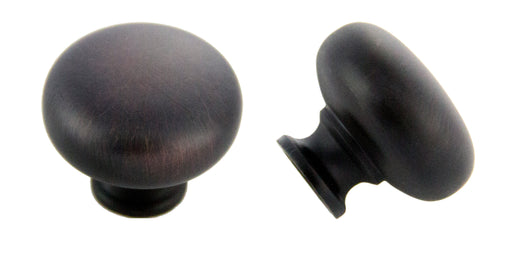 Andrew Claire Collection 31mm Mushroom Knob Oil Brushed Bronze (AC-928.10B)