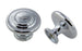Andrew Claire Collection 1-3/8" Decorative Swirl Knob Polished Chrome