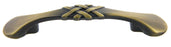 Andrew Claire Collection 3" Braided Pull Antique Satin Brass (AC-83063.ABSB)