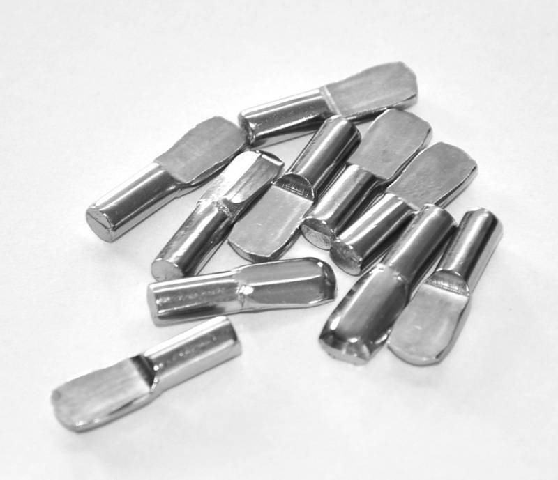 Shelf Pins for Adjustable Shelves 1/4 diameter (50 pcs. per bag